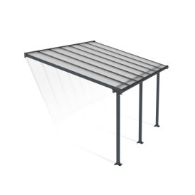 Terrassikatus Canopia Olympia hall/läbipaistev 3 x 4,2 m