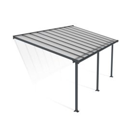 Terrassikatus Canopia Olympia hall/läbipaistev 3 x 6,2 m