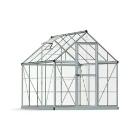 Kasvuhoone Palram-Canopia Harmony 4,6 m², hõbedane