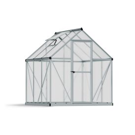Kasvuhoone Palram-Canopia Mythos 3,4 m², hõbedane