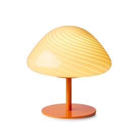 Lauavalgusti Halo Design Mini Mush, opaal Oranž
