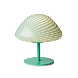 Lauavalgusti Halo Design Mini Mush, opaal Türkiissinine