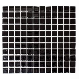 Mosaiik Square must läikiv 30 x 30 cm