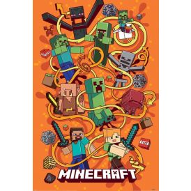 Poster Reinders 055 Minecraft - funtage montage