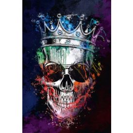 Poster Reinders! Poster Graffiti Totenkopf