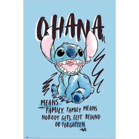 Poster Reinders Disney - Stitch Ohana 108