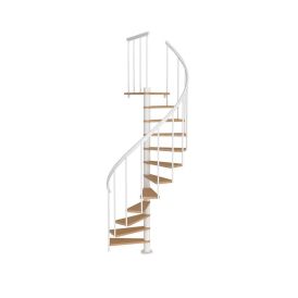 Keerdtrepp Dolle Calgary Valge 140 cm