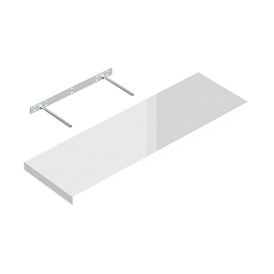 Seinariiul Regalux XL4 valge kõrgläige 79,5 x 23,5 x 3,8 cm