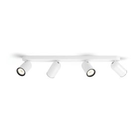 Kohtvalgusti Philips myLiving Pongee 4-osaline, valge
