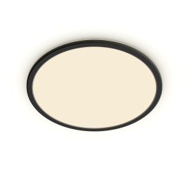 LED-laevalgusti Philips Super Slim Ø 30 cm - must