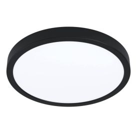 LED-laevalgusti Eglo Connect Fueva-Z Ø 28,5 cm must