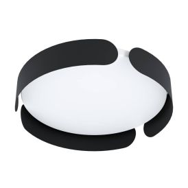 LED-plafoon Eglo Valcasotto LED Must