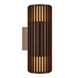 Seinavalgusti  Nordlux Aludra Double Seaside IP54 pruun