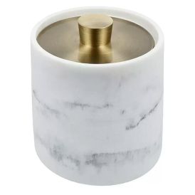 Vatipatjade tops Camargue Marmel valge/kuldne Ø 9,3 x 9,9 cm