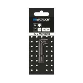 Torx võtmete komplekt Matador T6, T8, T9
