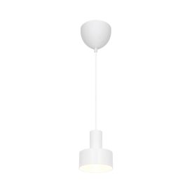 Rippvalgusti Nordlux Matis E27 valge/metall Ø12,5 cm