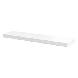 Riiul Big Boy Dolle kõrgläikega valge 1150 x 250 x 50 mm