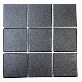 Mosaiik põrandaplaat 9,7 x 9,7 cm Must
