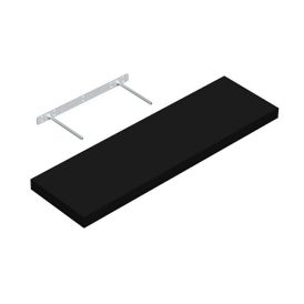 Seinariiul Regalux XL4 must 80 x 24 x 3,8 cm