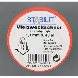 PP-universaalnöör valge 1,3 mm 40 m