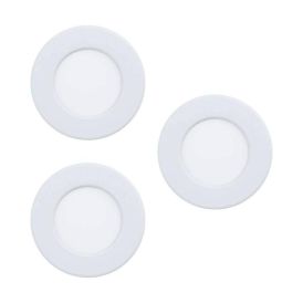 Süvistatavad kohtvalgustid Eglo Fueva 5 LED Ø 86 mm, valge 3-osaline