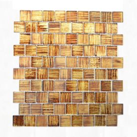 Klaasmosaiik Quadrat pruun 28,6 x 31,8 cm