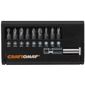 Otsikute komplekt Craftomat Standard 9-osaline