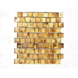 Klaasmosaiik pruun matt 28,6 x 31,8 cm
