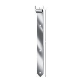 Väravahing 400 x 40 mm must