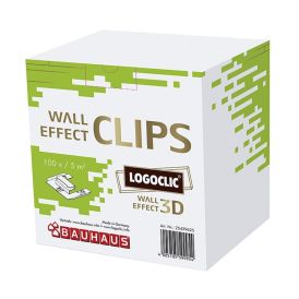 Kinnitusklambrid 3D seinapaneelile 100 tk/pakk