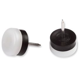 Mööblikaitse naelaga Stabilit valge 18 mm 8 tk