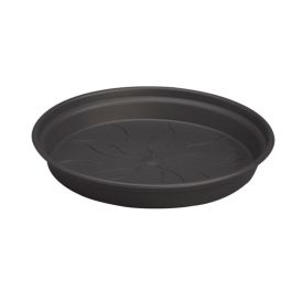 Lillepoti alus Green Basics Ø 17 cm, must