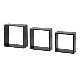 Seinariiulite komplekt Dolle Frame must 3 tk