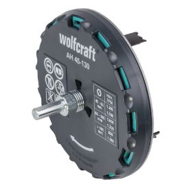 Reguleeritav augusaag Wolfcraft 45-130 mm