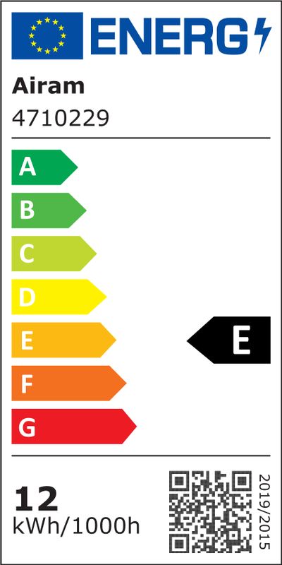 Energietikett