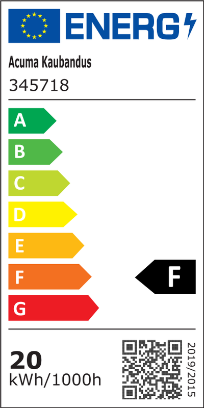 Energietikett