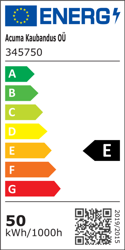 Energietikett