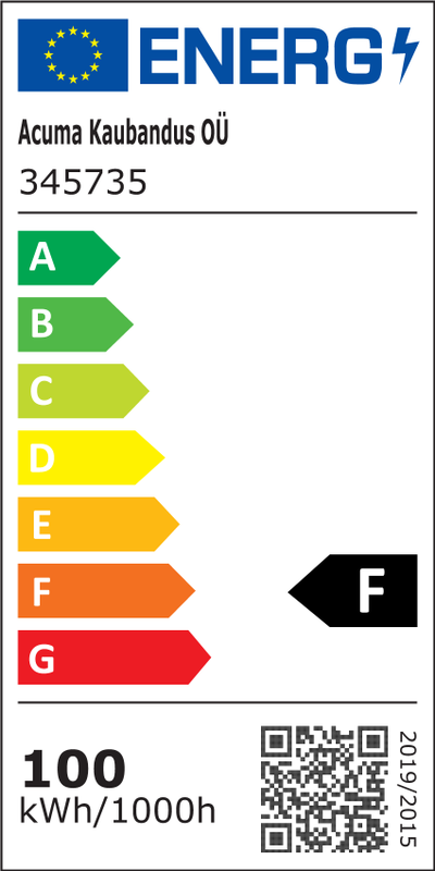 Energietikett